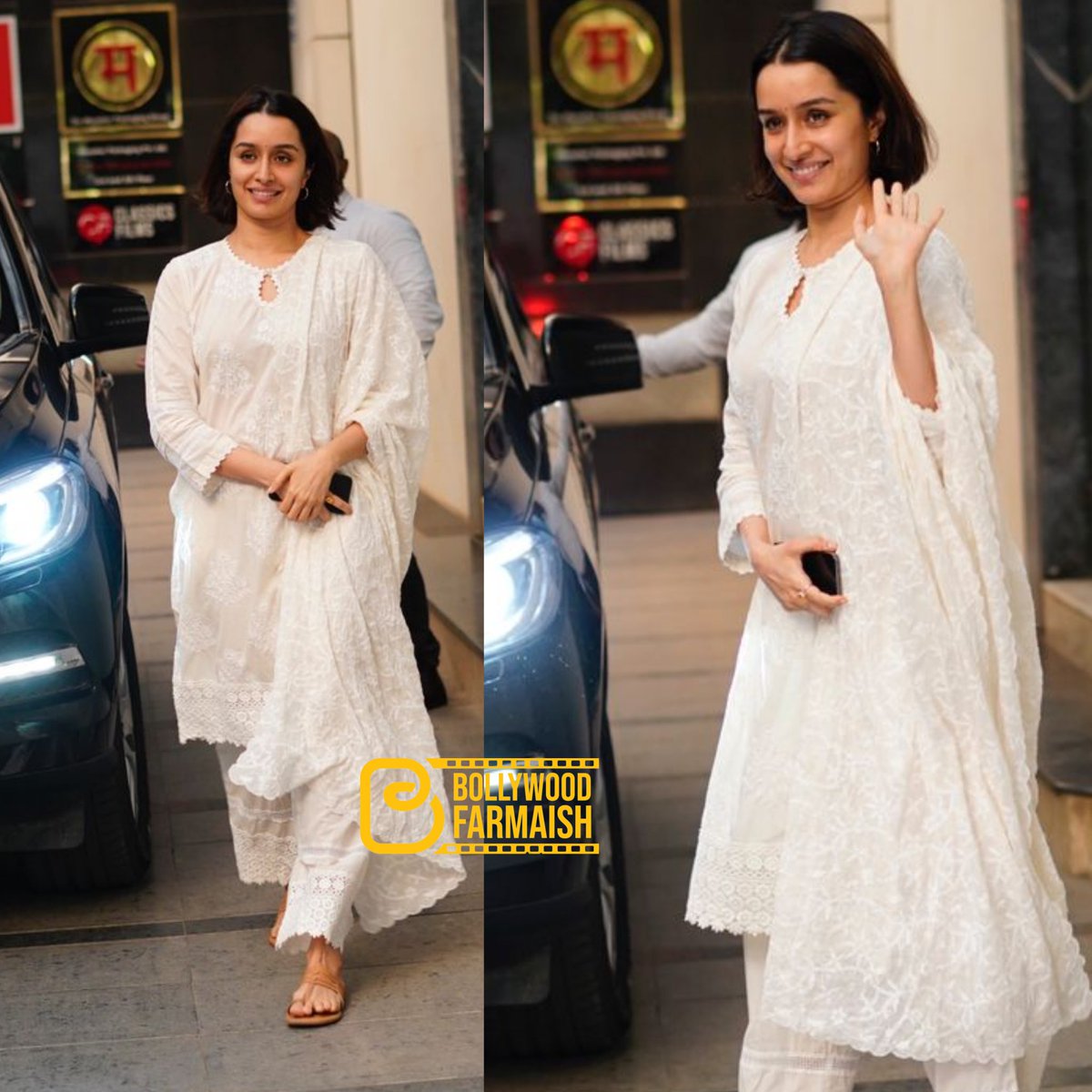 BFarmaish's tweet image. Shraddha Kapoor spotted at Roy Kapur Films in Bandra today😍😍
.
.
.
.
#iwearhandloom #varundhawan #ananyapandey #weavesofinda #rakulpreetsingh #instagram #germansilver #kiaraadvani #norafatehi #nehakakkar #anushkasharma #jhumka #elonmusk #rock #moneyheist #humanity #motivation