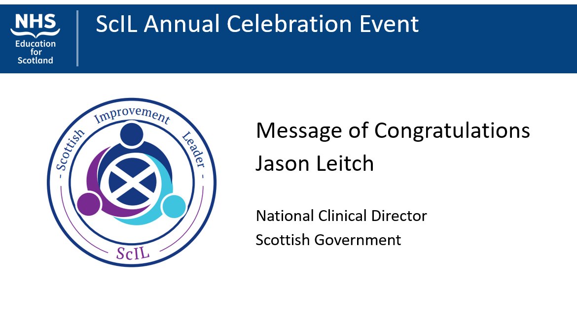 nes_qi's tweet photo. Fantastic presentations from our graduating cohorts this afternoon with lots to reflect on.
Thank you to Jason Leitch for providing his congratulative message to the graduating cohorts.
#scilgrad2023 https://t.co/gfLqAkarlV