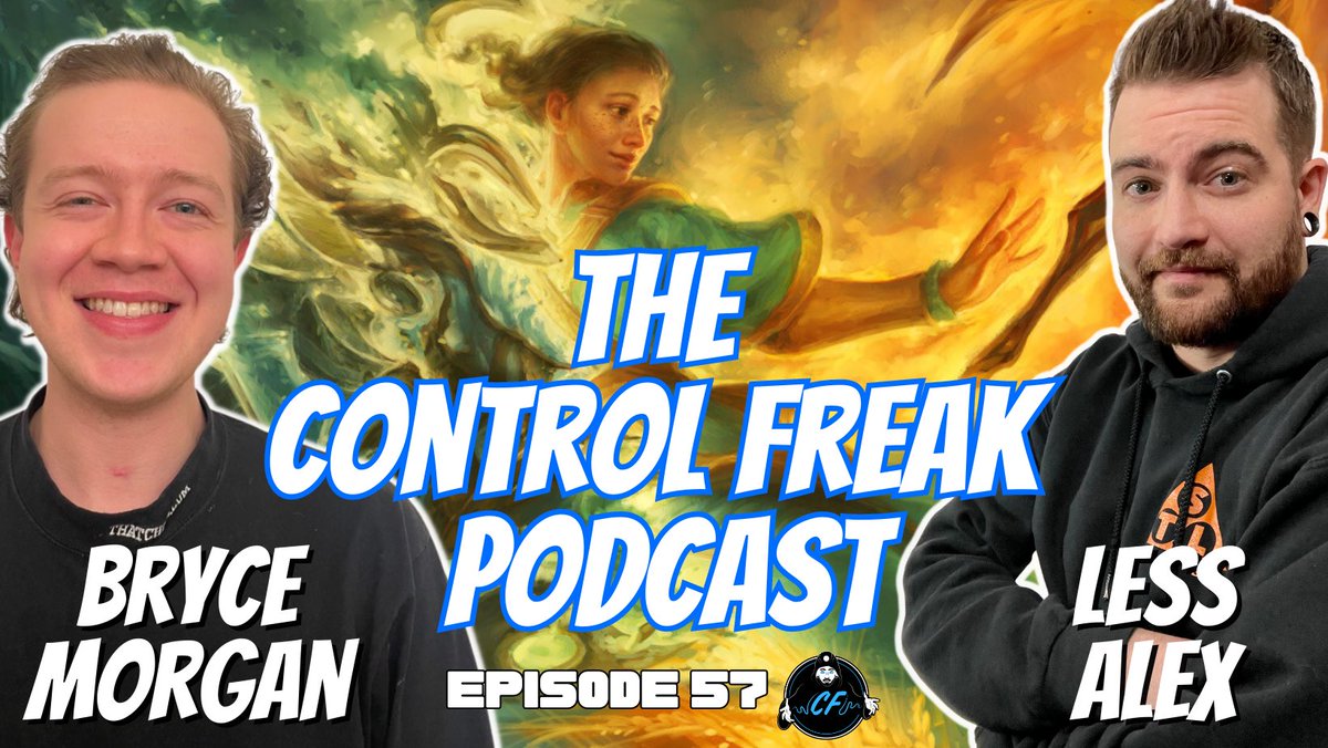 This is a CAN'T MISS ep. of the Control Freak Podcast!

<a href="/BMorgs_mtg/">Bryce Morgan</a> shares with us his wild brew of an Azorius Control list as well as his thoughts on LDA Azorius Control and his thoughts the Pioneer format as a whole!

Link below:

<a href="/fireshoes/">Robert Taylor🔥</a>