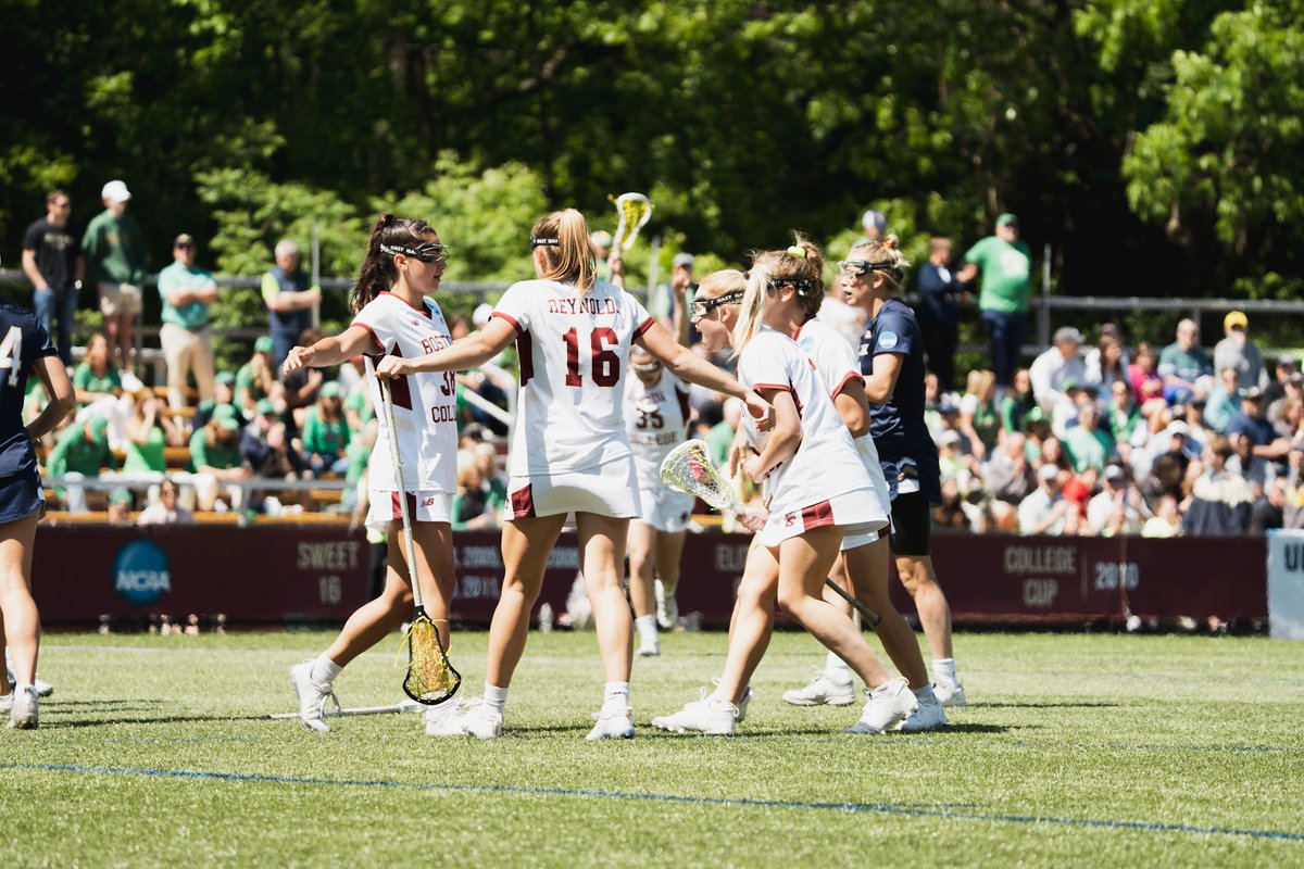 BCwlax's tweet photo. "They love each other. They're unselfish. They play for their family. They play for their school, and we dream big. That's what we do here."  - Acacia Walker-Weinstein

The Eags are in the Final Four once again, writes @BCDanRubin 

➡️ https://t.co/RuSFmaCZxz https://t.co/UsdqIoNme1
