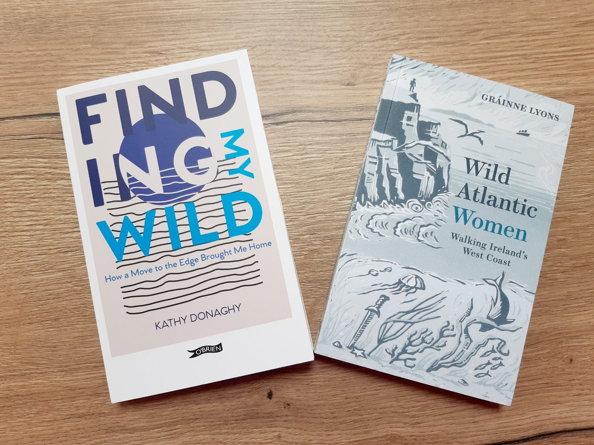 There seems to be an unmistakable theme leaping out of my recent #bookpost 
@kathydjourno @grainne_lyons 
#wildaltanticway #wildwoman  #nature #thesea