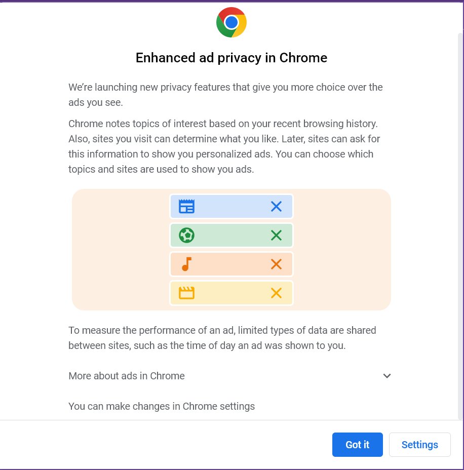 Therran's tweet photo. Explain @Google Chrome's Topics to me like its cookies... https://t.co/XDBuM6DD14