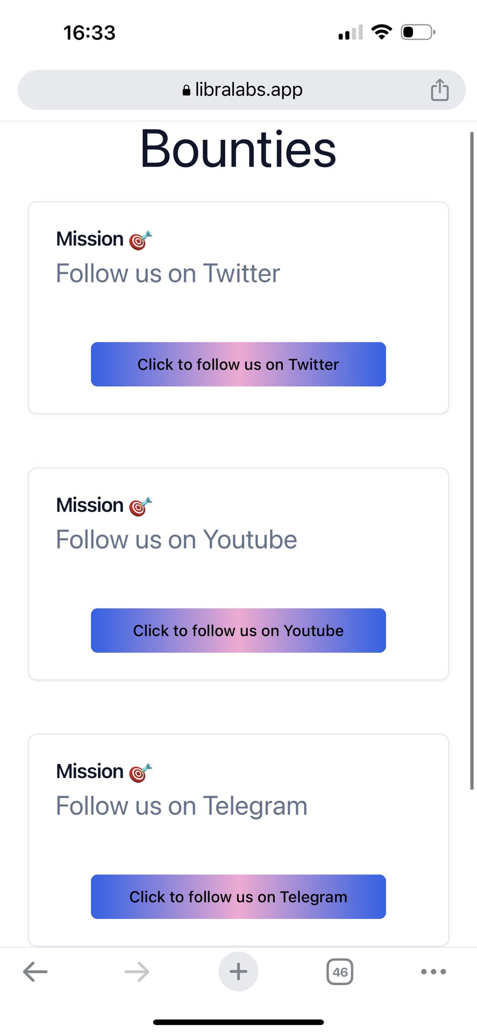Libra Labs (LibraLabsApp) / Twitter