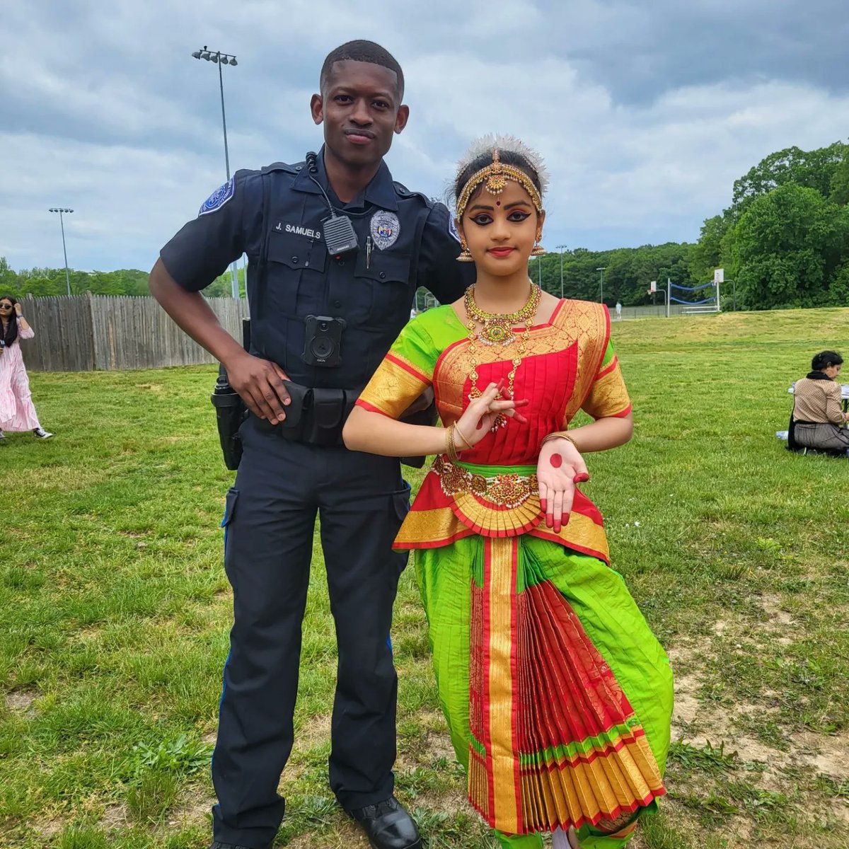 So Brunswick PD on Twitter "We were happy to stop by the IndoAmerican