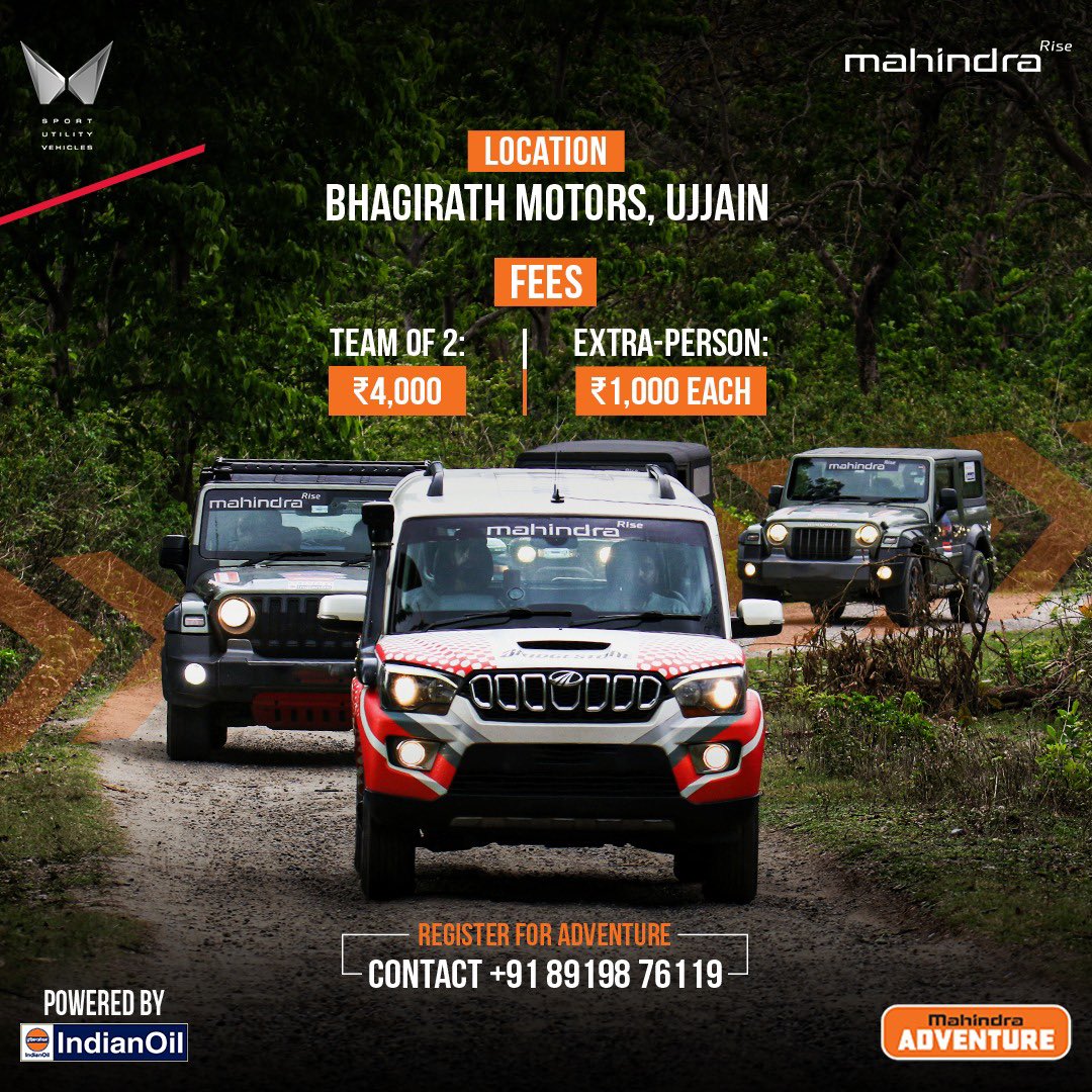 Mahindra Adventure tweet media