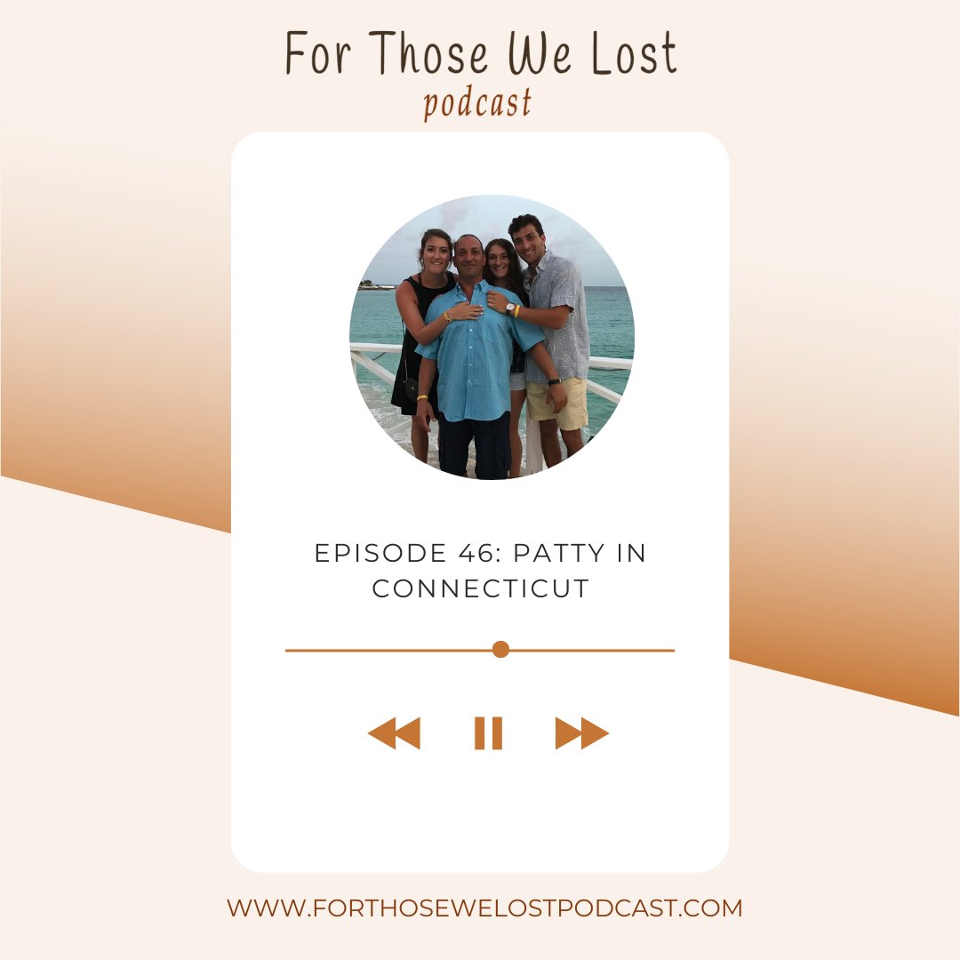 💛 Patty in Connecticut shares the story of losing her husband to #COVID19 in April 2020 and how she honors him by telling his story. Listen wherever you hear your favorite #podcasts. #covidgrief #covidloss #covidisnotover