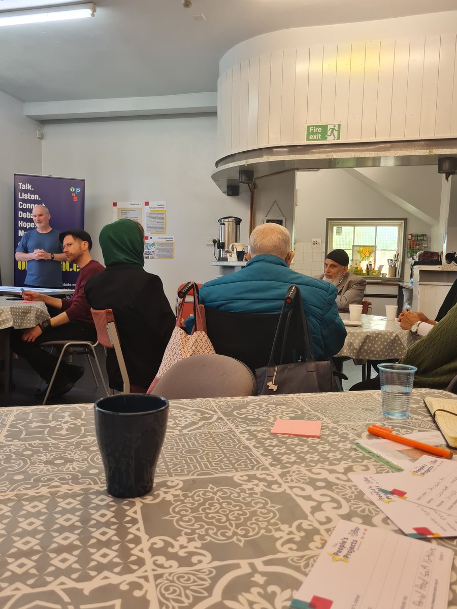 @FestOfDebate workshop - shaping Sheffield. A great diverse turnout with some good conversations taking place #communities #TogetherWeCan