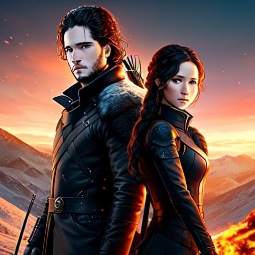 ZainR's tweet photo. I am floored by what GenZArt did when it came to making art for Jon Snow and Katniss Everdeen!
These are perfect for @FatCakesYeah 's Ash and Arrows story!
#GameOThrones #TheHungerGames #JonSnow #KatnissEverdeen #Jon #Katniss #AshAndArrows https://t.co/Z6q0uXsjZZ