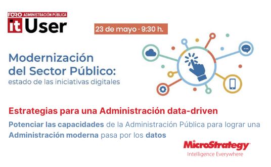 MicroStrategySP's tweet photo. Mañana participaremos en el V #ForoAAPP “Modernización del Sector Público: estado de las iniciativas digitales” organizado por @ITUser_ITDM  
¡Os esperamos!

📅 Día: 23 de mayo
⌛ Hora: 09:30
Formato: online
Registro: https://t.co/duvoM4uY5Z

#ForoAAPP #innovation #data https://t.co/dD6SELmY7m