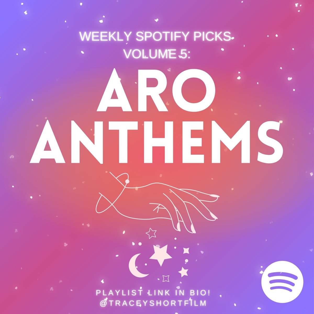 TraceyShortFilm's tweet photo. We've selected some tunes for our aro baddies out there. ๐ง
https://t.co/VF3QZiCoAL
.
.
.
#aromantic #aro #aroace #arospec #aromanticspectrum #spotify #playlist #music https://t.co/jzed0qUvVu