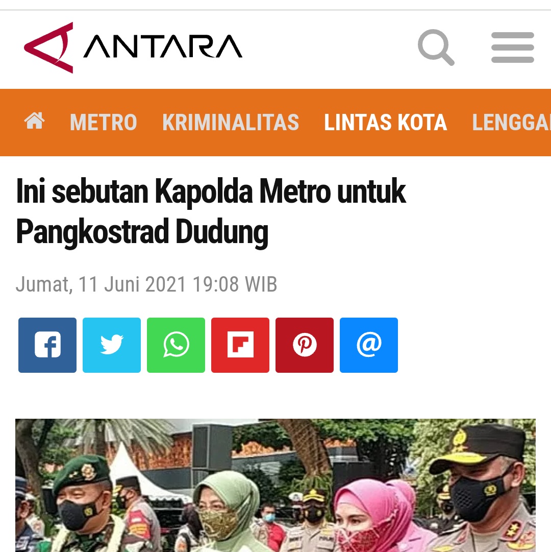 Teuku Umar

Juga lancarkan kritik kepada Polri melalui kasus Ferdy Sambo

Targetnga jelas, Tito Karnavian - Iwan Bule - Ferdy Sambo - Fadil Imran - Dudung Abdurachman connection

🌐
cnnindonesia.com/nasional/20230…

cnnindonesia.com/nasional/20230…

disway.id/read/652333/dr…

antaranews.com/berita/2206030…