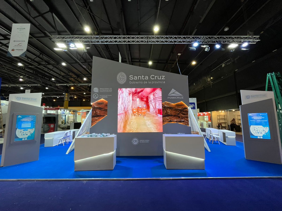 📍Los invitamos a visitar nuestro stand en #Arminera, desde el lunes 22 al miércoles 24 en el horario de 13 a 20 hs. en La Rural Predio Ferial.