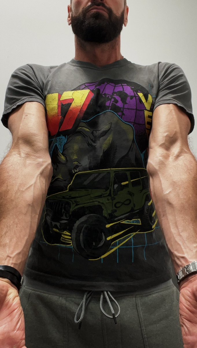 #Poland here i come #veins #beardedgay