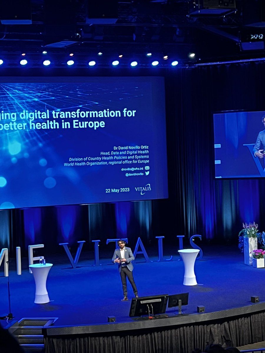 Keynote session at #vitalis2023 with <a href="/davidnovillo/">David Novillo Ortiz</a>