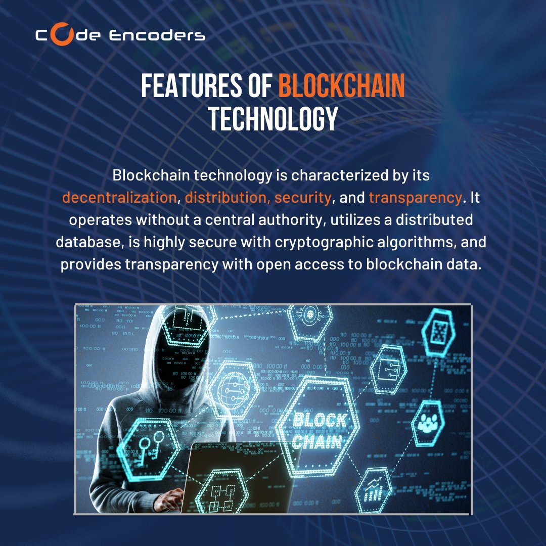 code_encoders's tweet image. This makes blockchain technology a promising solution for various industries, including finance, supply chain management, healthcare, voting systems, intellectual property protection, and more.
#blockchaintechnology #innovation #blockchain #technology #tech #bitcoins #software