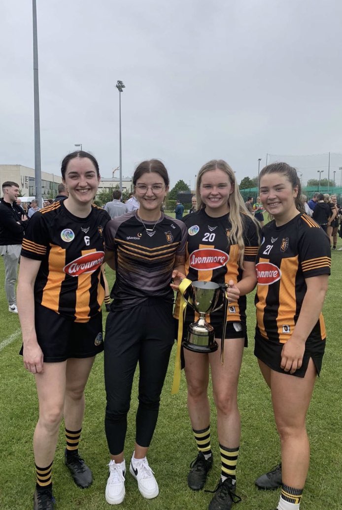 Congratulations to our 6th year student Ellen Gunner who helped the Kilkenny intermediate team win the Leinster final this weekend scoring 3 points! Pictured below with fellow <a href="/ConahyCamogie/">Conahy Camogie Club</a> girls! Well done Ellen 🏆