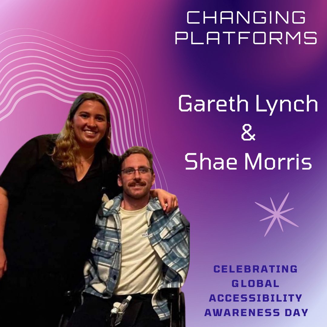 Have you heard Gareth and Shae’s inspirational episode yet? 

open.spotify.com/episode/7mNZ6j…

#accessibility #disability #GAAD #GAAD2023 #GlobalAccessibilityAwarenessDay #Inclusion #Innovation 
#wheelblacks #Olympics #accessibility #spinalcordinjury #garethlynch #shaemorris