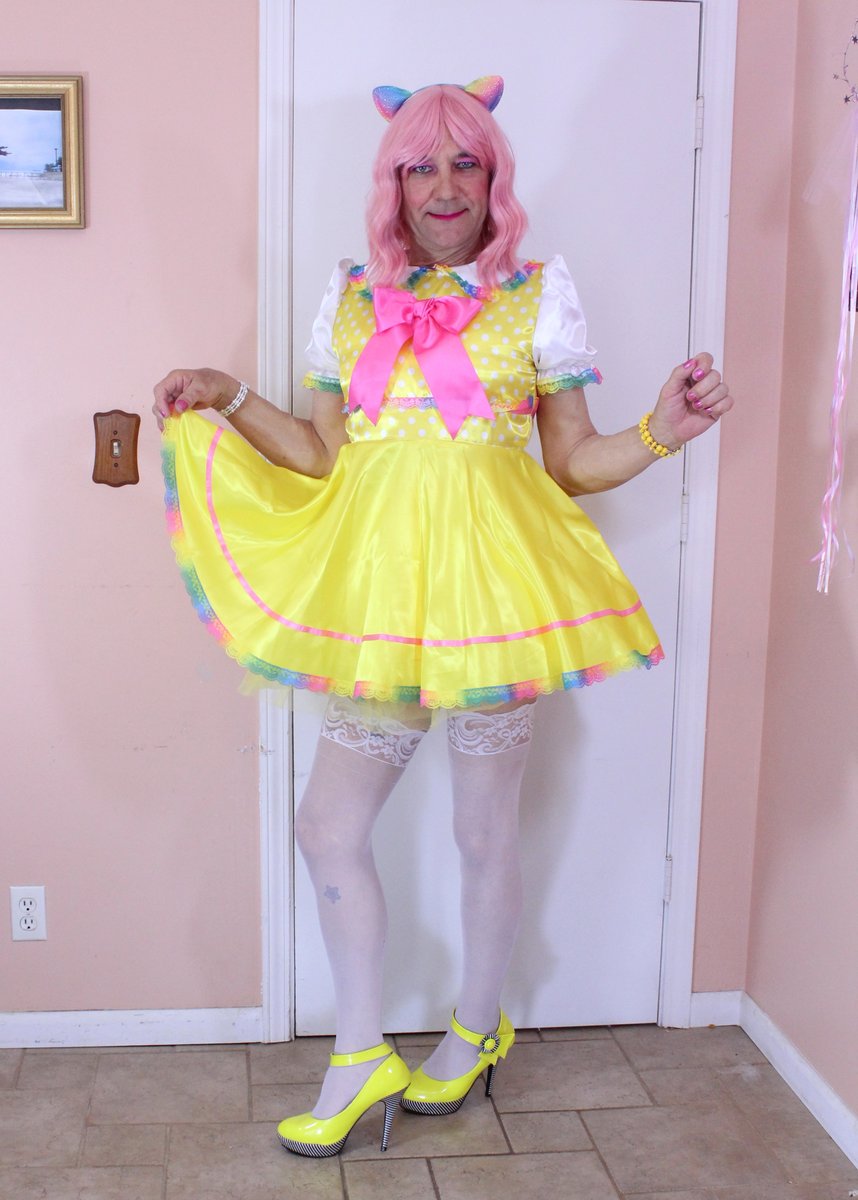 Ohmichelleoh On Twitter Just Love My Newest Sissy Dress