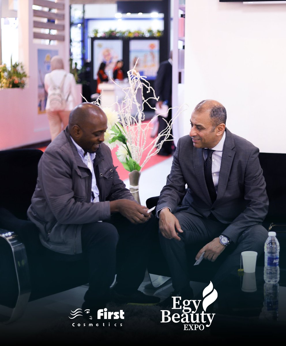 firstcosmetics's tweet photo. A distinguished international presence of our success partners from several Asian and African countries during the period of the @EgyBeautyExpo.

#Firstcosmetics #Egy_Beauty_Expo #industry https://t.co/H8Rh1vmMGf