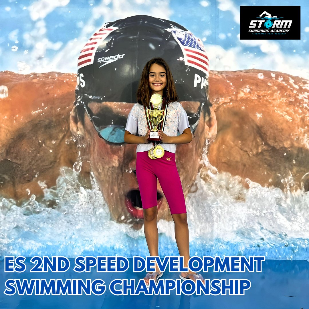 stormacademyUAE's tweet photo. Another successful championship in the books! 🏆 Our home-grown swimmers showed their skills and spirit last weekend at the 2nd Speed Development Swimming Championship.  🏊 #beastormer #zerotoHERO https://t.co/nosw3GfnUj