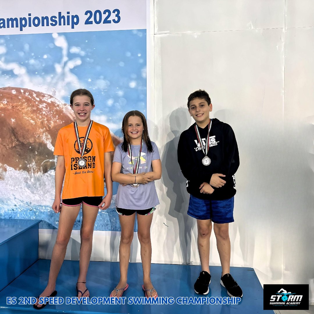 stormacademyUAE's tweet photo. Another successful championship in the books! 🏆 Our home-grown swimmers showed their skills and spirit last weekend at the 2nd Speed Development Swimming Championship.  🏊 #beastormer #zerotoHERO https://t.co/nosw3GfnUj