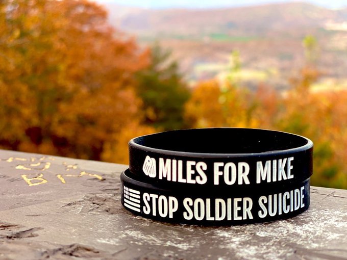 This is the week! 

If you've received Miles for Mike / Stop Soldier Suicide bracelets, I'd be honored if you would help me mark Year 6 of Miles for Mike by showing them off.  

Make sure your state is represented! Thanks for all the support! 

#milesformike #StopSoldierSuicide