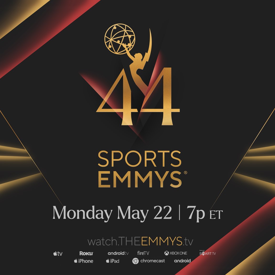Sports Emmys on Twitter "TONIGHT! The SportsEmmys are LIVE at 7p ET on https//t.co/dtqqcRrTVZ