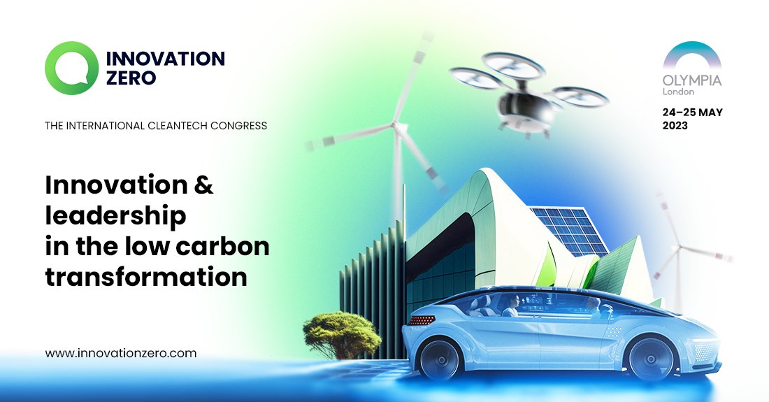 Catch us at @_InnovationZero this week, Stand G54. We can't wait to meet with attendees and #NetZero leaders throughout the UK and beyond! 🌍🚀💚