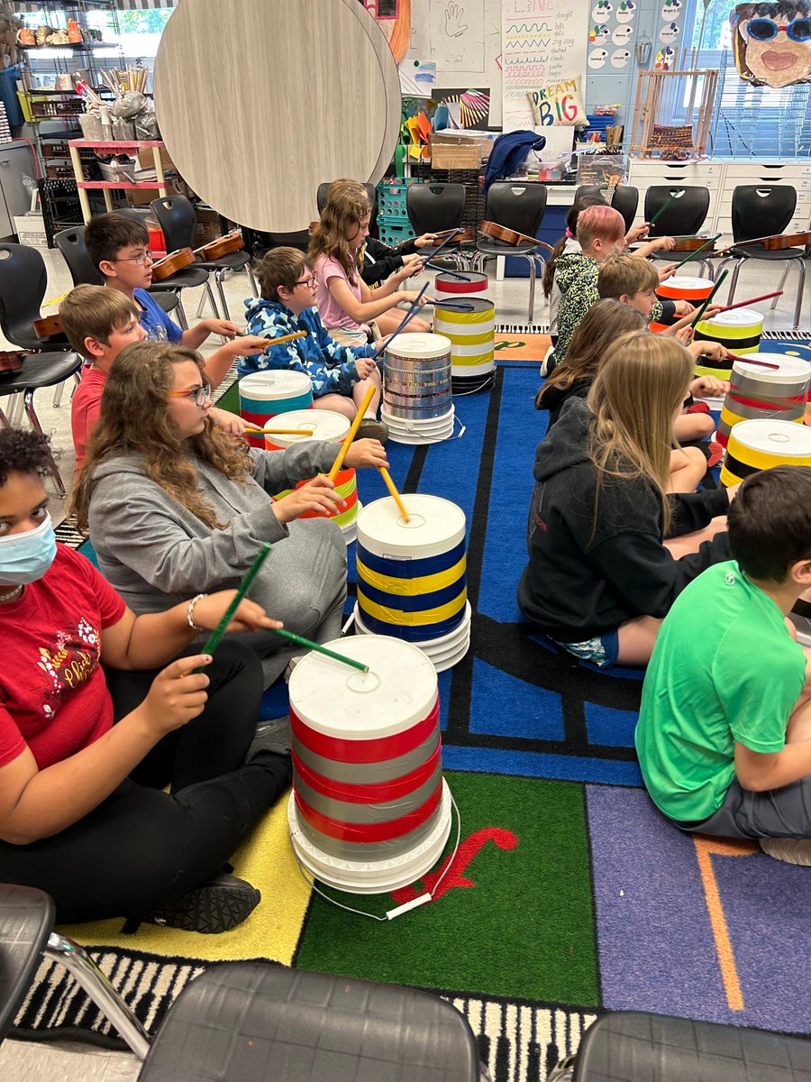 Working in our drum skills first thing this morning!!! #fultonproud #onebartley