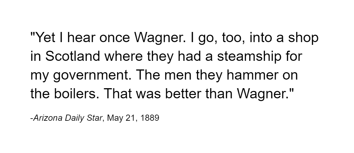 Silpayamanant's tweet image. Happy AAPI/AANHPI Heritage Month!

Still one of my favorite quotes by a Tucson, AZ Chinese gentleman in the *Arizona Daily Star* 134 years and one day ago.

#AAPIHeritageMonth #AANHPIHeritageMonth #AAPI2023 #AANHPI2023