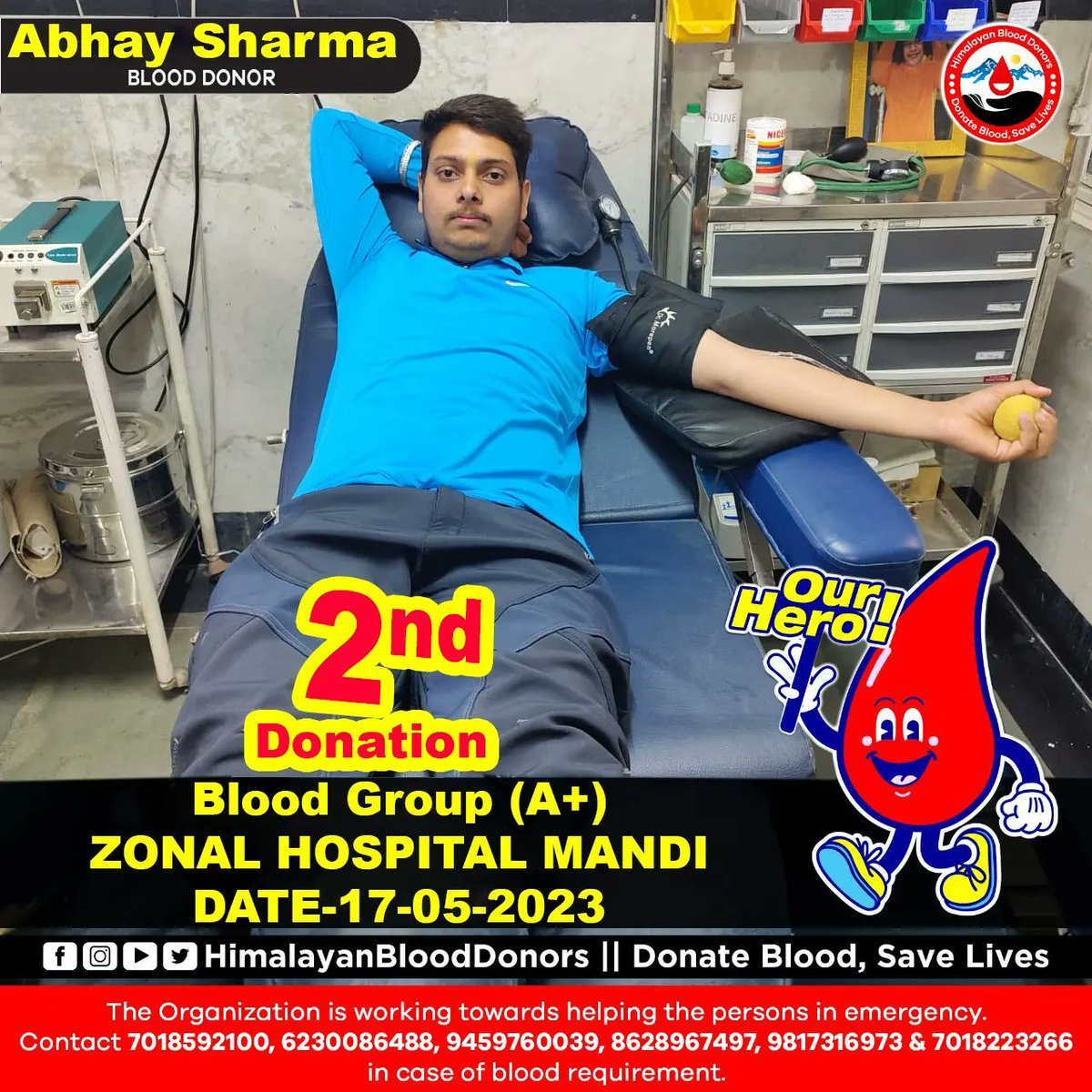 #HimalayanBloodDonor   #Busy #Serving #Humanity #Sundernagar #Mandi #Nerchowk #IGMC #Shimla #Tanda #Kangra #Palampur #Dharamshala #Kullu #Donate #Blood #Save #Lives #Real #Hero
 #Cantstop #BloodDonors
#NGO #WHO #socialworker #Charity #nonprofit #trending #viral #pic_of_the_day