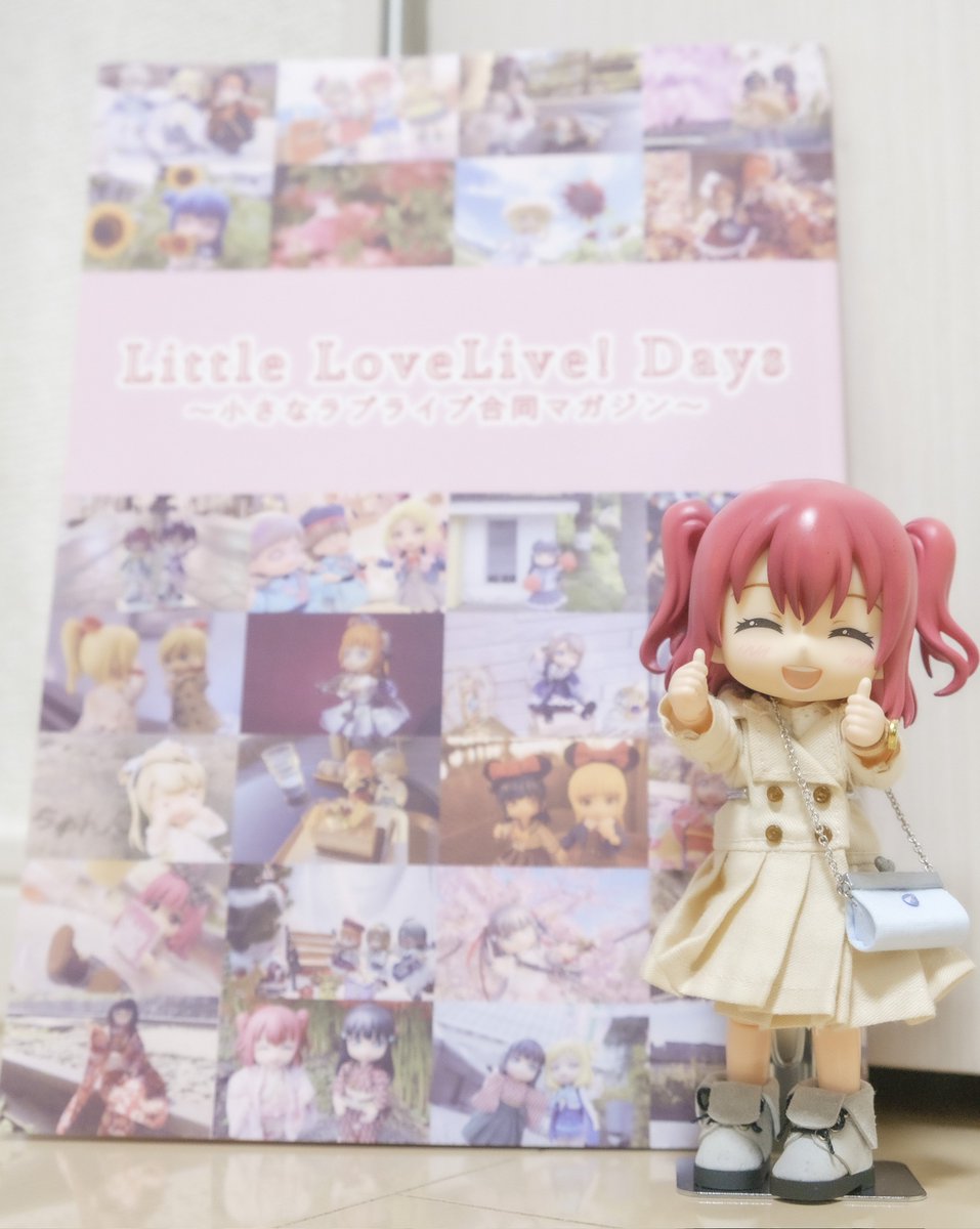 小さなラブライブ合同誌「Little LoveLive! Days」
本当に素敵な本になりました。
どこのページを見てもみんなの好きで溢れてて最高ですね…私も参加できてよかった☺️
大事な思い出✨
#小さなラブライブ 
#ちぃラブ会