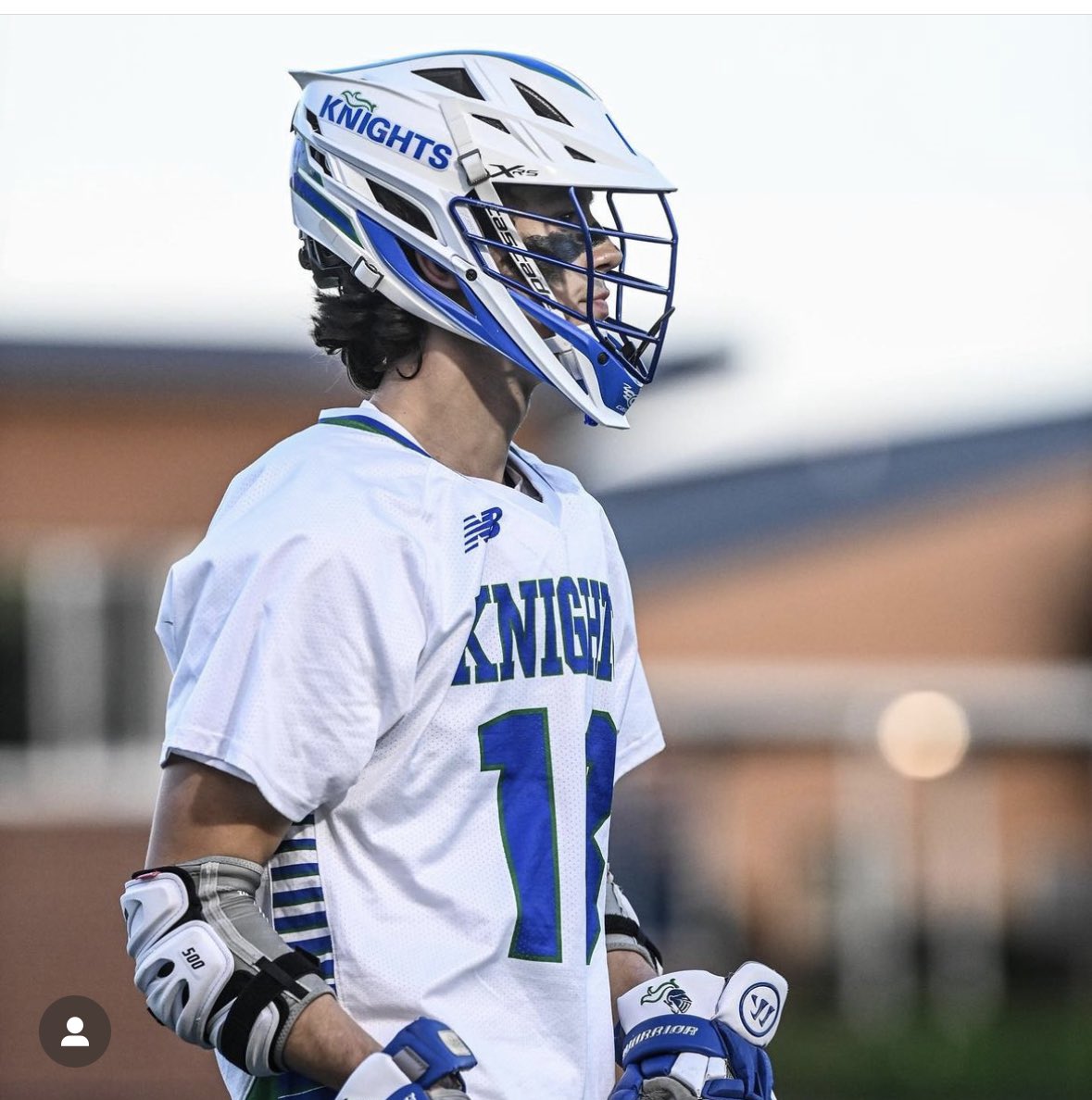 Congrats to @jakerombough_41 on finishing his career with 200 points. He finished his career with 149 goals and 51 assists. Jake is 2x -1st Team All Conference, 2x - 1st Team All Region, 2x 1st Team All State and now a 2x - State Champions. #LNCpride #LNCKnights #LNCKnightsLax