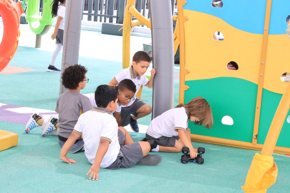 At Ignite School we focus on developing the whole child. Outdoor play is more than just having fun, it is where our Kindergarten students can engage in recreational activities and play games.

#Ignite #Dubai #dubaischools #AmericanSchoolDubai #UAE2space #stem #fun #play