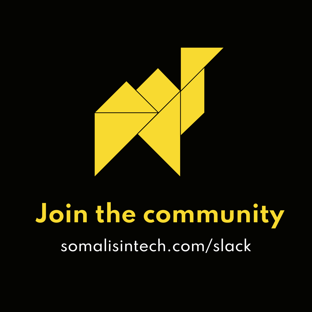 somalisintech's tweet photo. Reminder that if you haven't already to join our Slack community and connect with 3,000+ professionals from around the world! 🌍🚀 https://t.co/Zmpkrmbiyu

⭐️ Find job opportunities + seek referrals
⭐️ Seek feedback on your latest project
⭐️ Attend local meetups

+ so much more! https://t.co/06NTSHJYKx