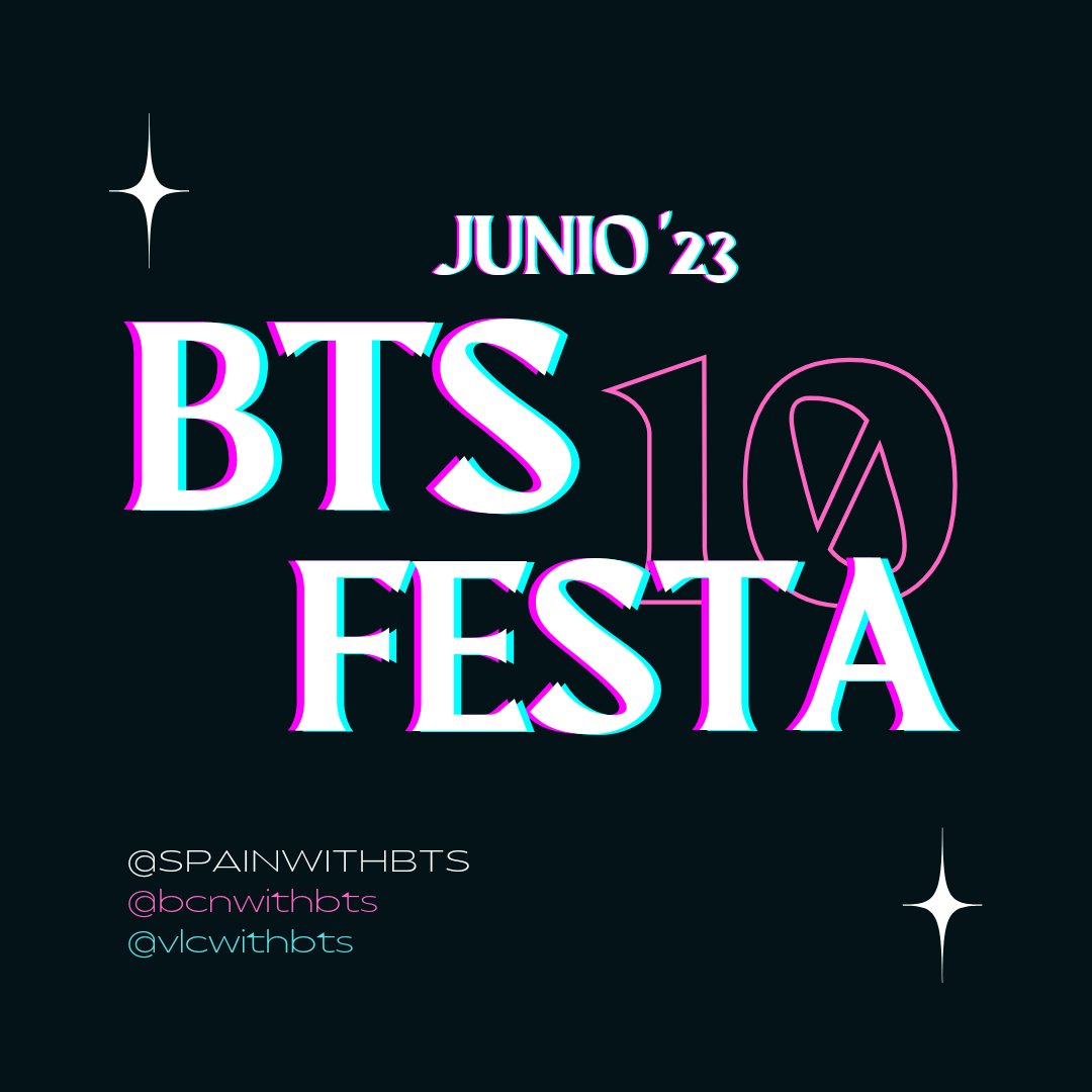 spainwithbts's tweet photo. Hola ARMY! 💜 Os dejamos por aquí toda la información disponible sobre nuestro próximo evento! Ven a celebrar con nosotras el décimo aniversario de Bangtan 🎉 https://t.co/Ok73XYfNcv