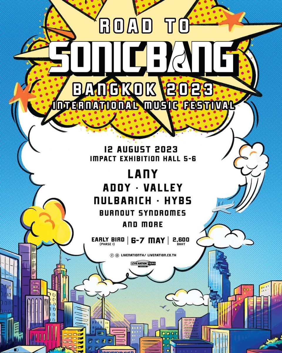 yhet92's tweet photo. SELLING 2 TIX

 ROAD TO SONIC BANG BANGKOK 2023 INTERNATIONAL MUSIC FESTIVAL

PHP 9,000 (THB 5416)

 RFS: Will watch VALLEY in Manila

will provide all the requirements for ticket claiming
price is slightly negotiable

#ROADTOSONICBANG #SONICBANGBKK #SONICBANG2023
#WTS #LFB https://t.co/Srd2CMScLZ
