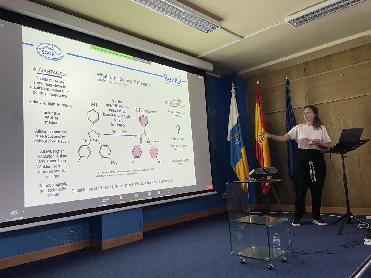 Excellent talk by ⁦<a href="/ueaenv/">UEA School of Environmental Sciences</a>⁩  <a href="/glupglup2/">Dr Seguro</a> ⁦<a href="/SCOR_Int/">SCOR</a>⁩ ReMO training course