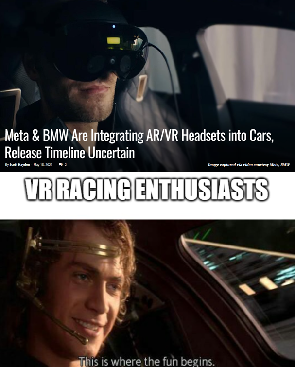 Joking aside, it's crazy how far the headsets and augmented/virtual/mixed reality came in such a short time.

#quest2 #memes #oculus #meta #vr #gaming #vrgaming #virtualreality #meme #funny #metaquest #gamedev #games #mr #mixedreality