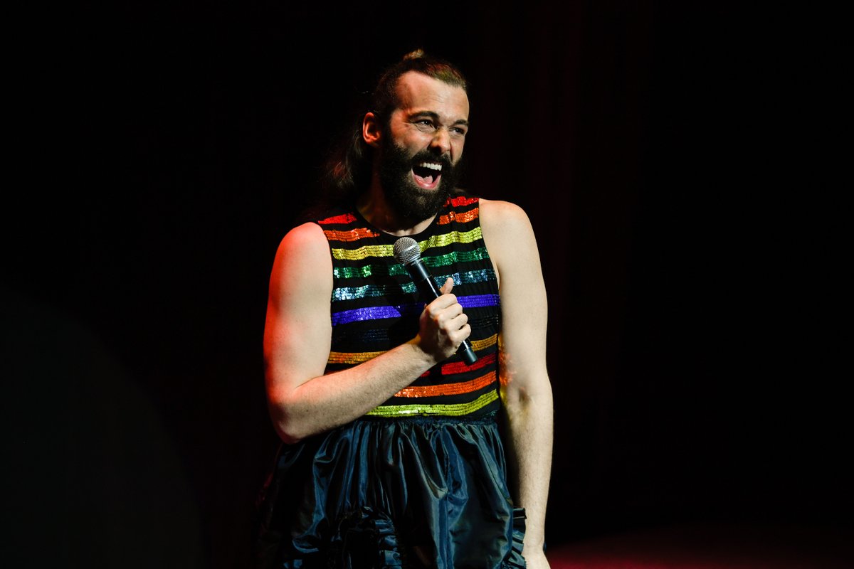 Queer Eye's Jonathan Van Ness is coming to Glasgow with a brand-new comedy show! A fun &amp; feel great night from the hairstylist to the stars.

Sunday 4 June 2023
Book tickets at ticketsglasgow.com/Pages/EventDet…