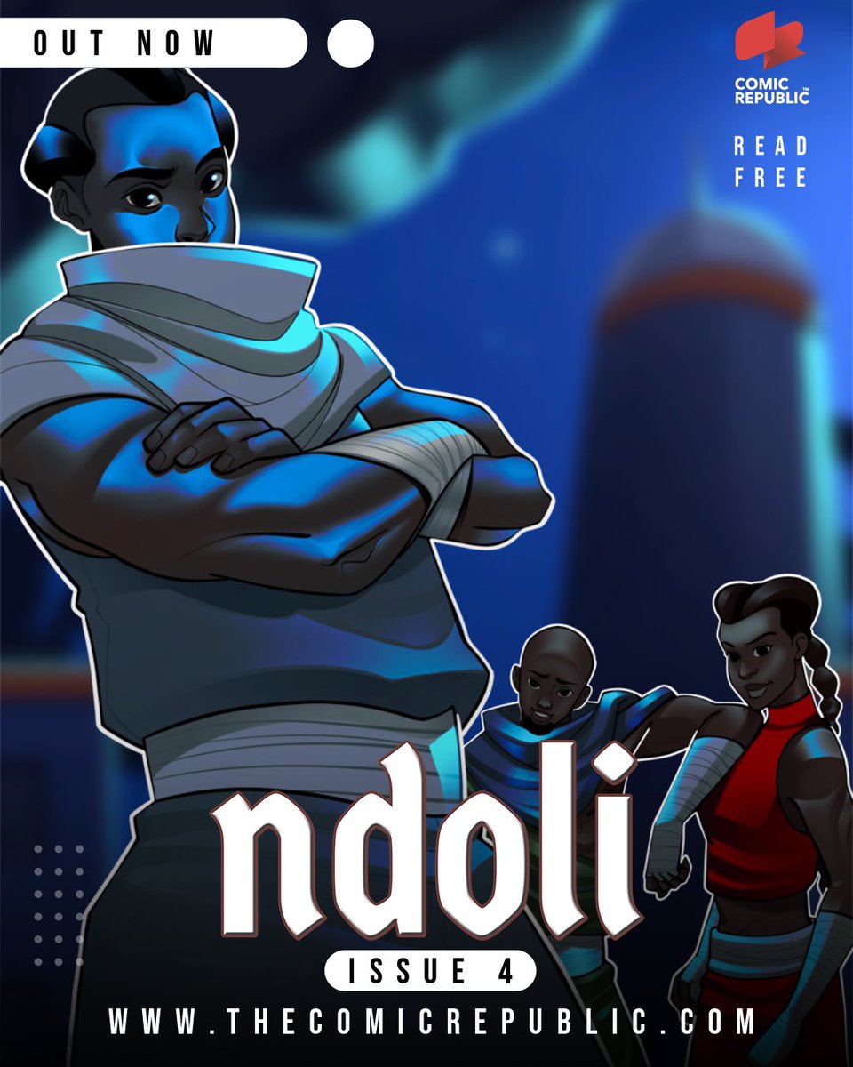 Though Ndoli and his companions successfully escaped from prison, their happiness is short-lived. Evil forces remain relentless, pursuing the prince with an unwavering determination to capture him. 

Read #Ndoli for FREE only on thecomicrepublic.com.

#ComicRepublic