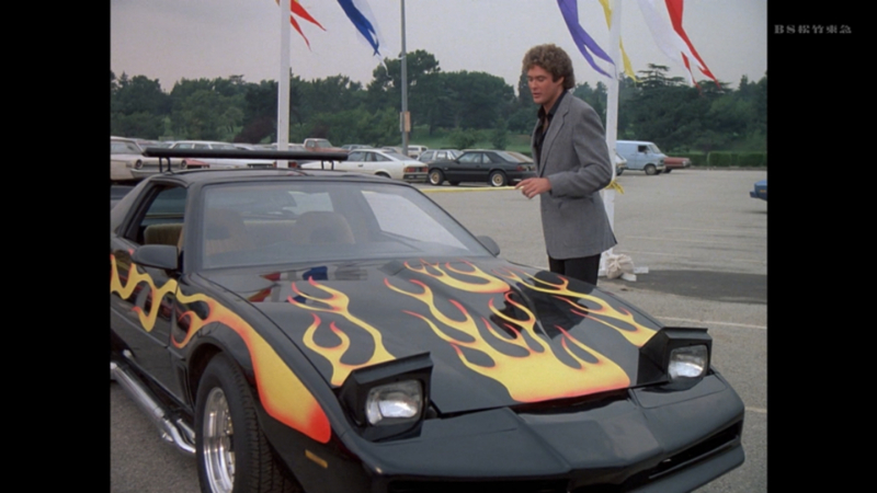 ファイヤーパターンのナイト2000。 #ナイトライダー #BS松竹東急