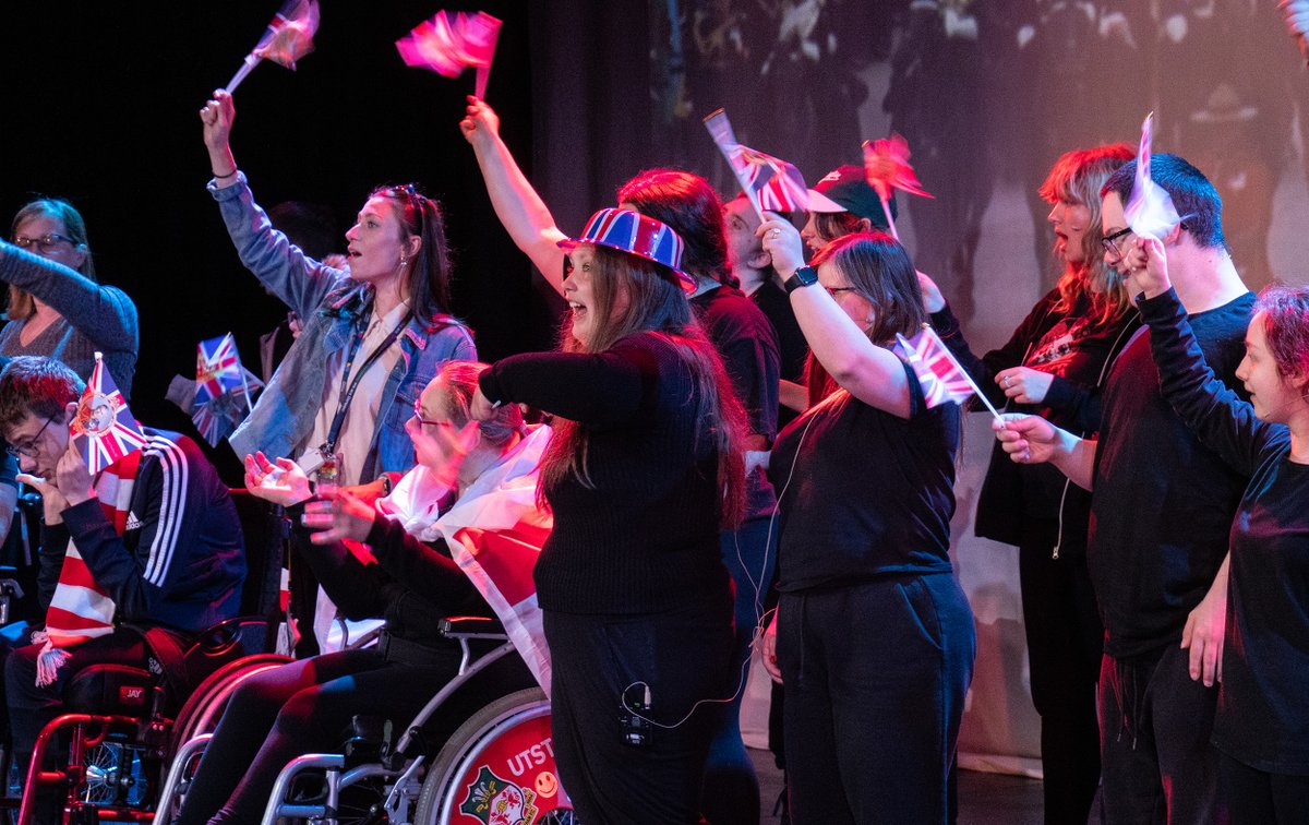 Ahead of their production 'Our World', pupils from @derwencollege are busy putting the final touches to their performance.

Head of Performing Arts at The Derwen, Jessie Vaughan said: "We are so thrilled that our pupils are able to perform at The Holroyd."

Break a leg!