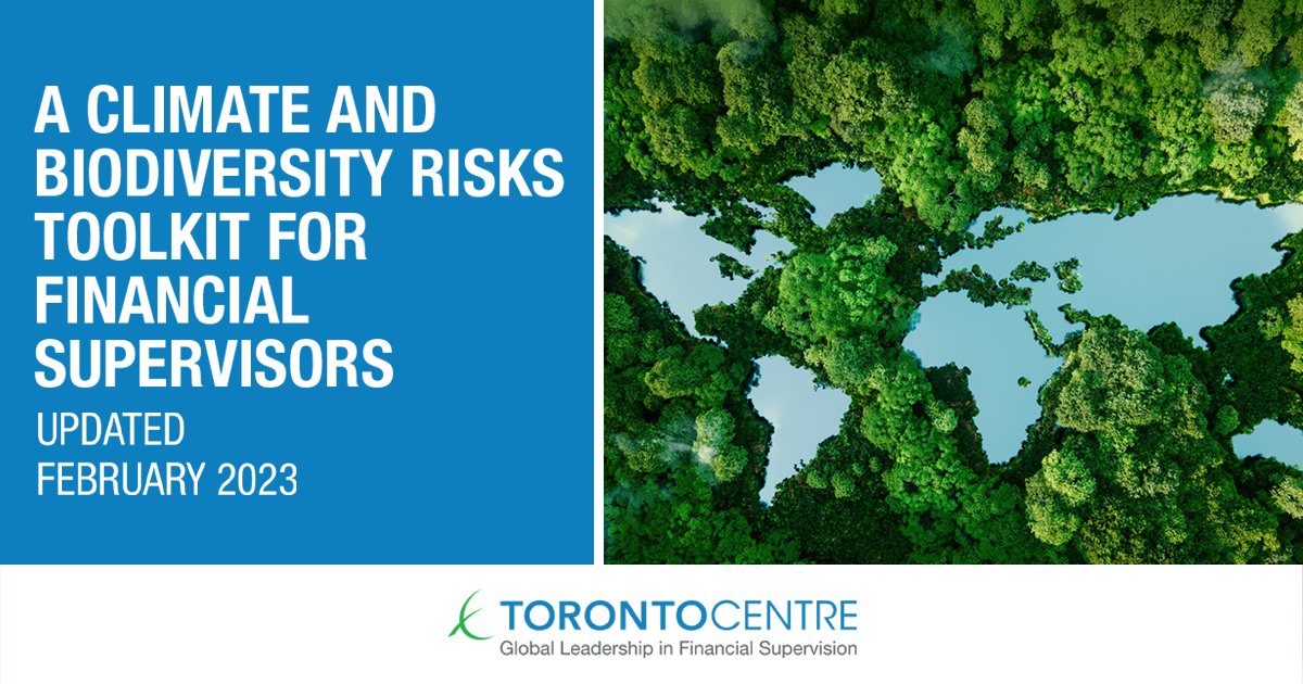 Today is #BiodiversityDay🌱

Check out our updated #Climate and #Biodiversity Risks Toolkit for Financial Supervisors for guidance on responding to climate and biodiversity-related risks.

Learn more: ow.ly/vMJR50OqvK5

#BuildBackBiodiversity