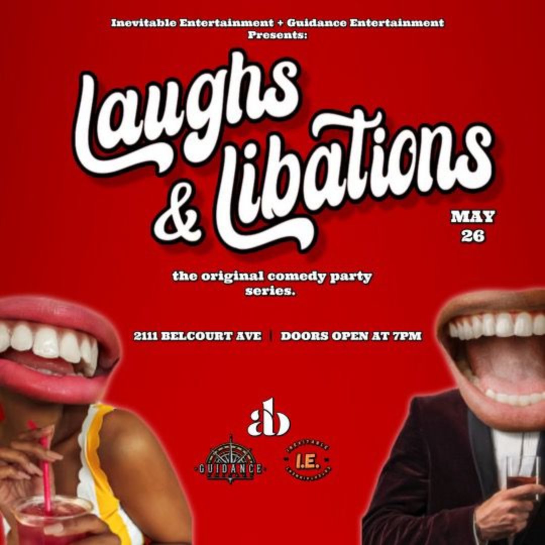 Mark your calendars and get ready for some end-of-the-month laughs with @laughsandlibations ! 😂🗓️ They're back at it again, bringing you another dope time 🔥 Come join us and let's make unforgettable memories together! #comedyshow #guidancewhiskey #whiskey #goodtimes