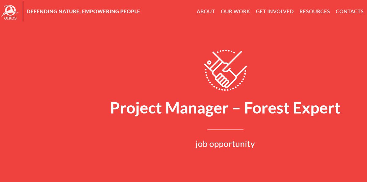 ForYPorg's tweet photo. #jobopportunity with Oikos as a Project Manager - Forest Expert with technical background as forest biologist / forest agronomy / agroecology expert. Application deadline: 8 June 2023 More information: https://t.co/cSeVDD8JhE https://t.co/i3z39C50mO