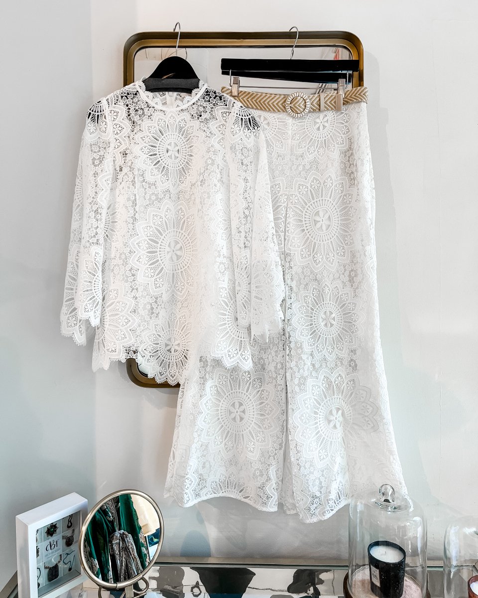 The perfect lace set 🤍 wear together or separately!

#shopzoe #shopsmall #princeton #whiteset #shoplocal