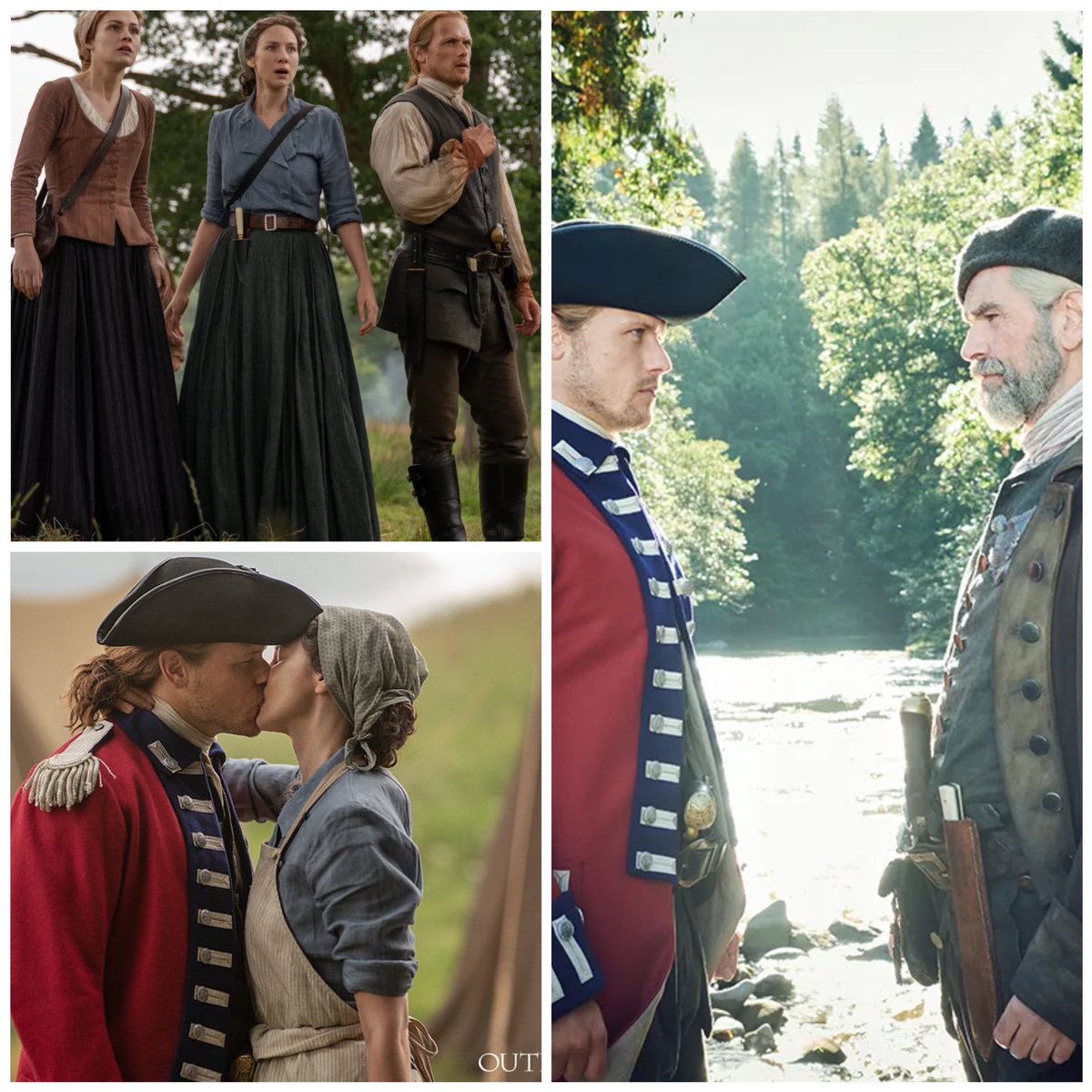 shesanoutlander's tweet photo. Happy Monday! We promised you a watch along, and we delivered! 
Pull up Netflix, or the Starz app (if you’re in the US) and watch episode 5x07 with us! 🥃🍿
Available on all podcast platforms now!
#outlanderstarz #ClaireFraser #JamieFraser #CaitrionaBalfe #SamHeughan https://t.co/zdarSStSo2