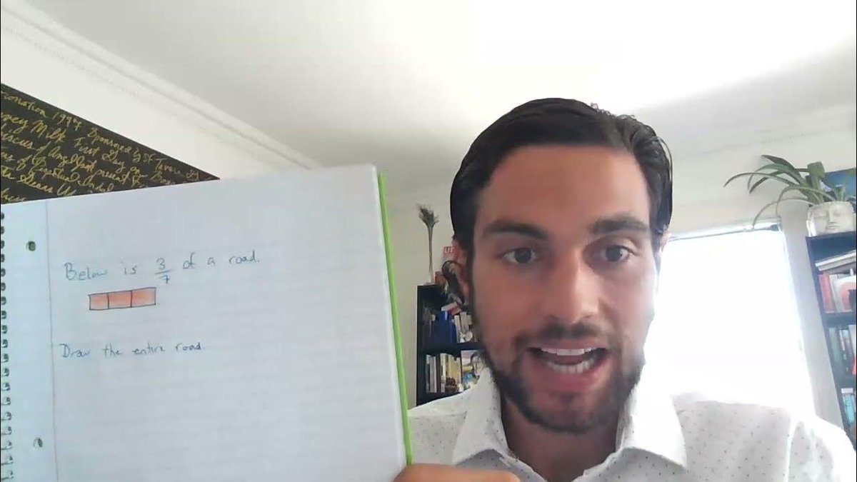 LearntInc's tweet image. Math Tutor Jeremy is explaining the fraction parts of a whole thing. How the numerator reflects on the denominator and compared the two. Watch the complete lesson here: youtube.com/watch?v=vFDz9G… #mathtutor #fractionshack #fractionsmadeeasy