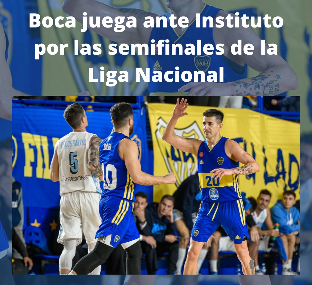 BocaPasionTotal's tweet photo. 🔵🟡🔵

🏀 “Boca juega ante Instituto por las semifinales de la Liga Nacional”

🖋 @Alopezradits

https://t.co/vDN4trJMjq https://t.co/ZylCkA0k7t